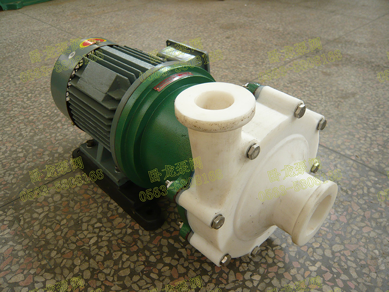 CQB氟塑料磁力泵展示2